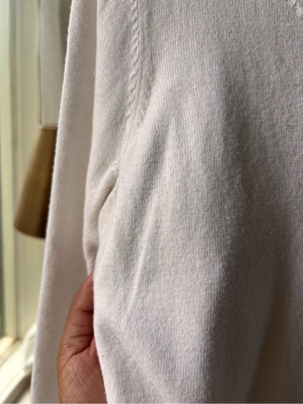 ARITZIA | Sunday best layered sweater cotton cashmere | size large - Picture 4 of 5